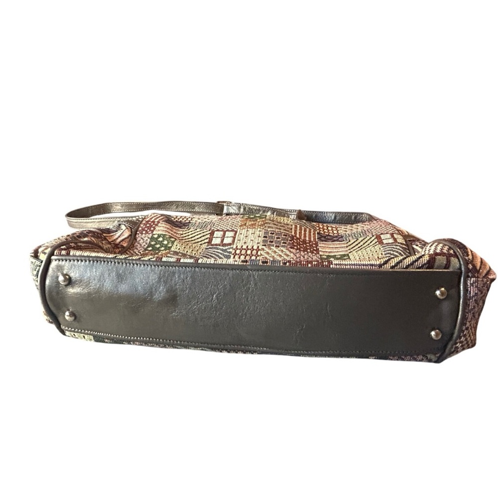 Sas Patchwork Shoulder Bag - Multicolor - image 7